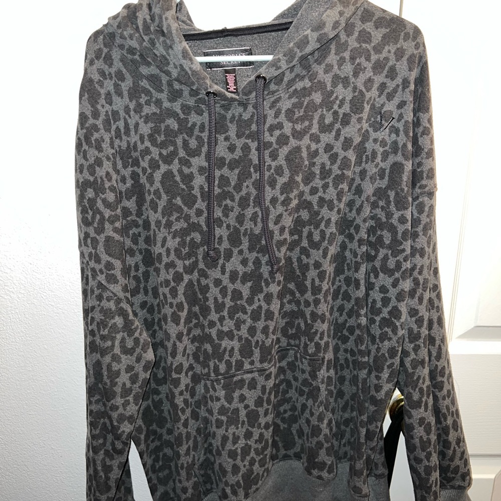 Victoria secrets Cheetah print hoodie